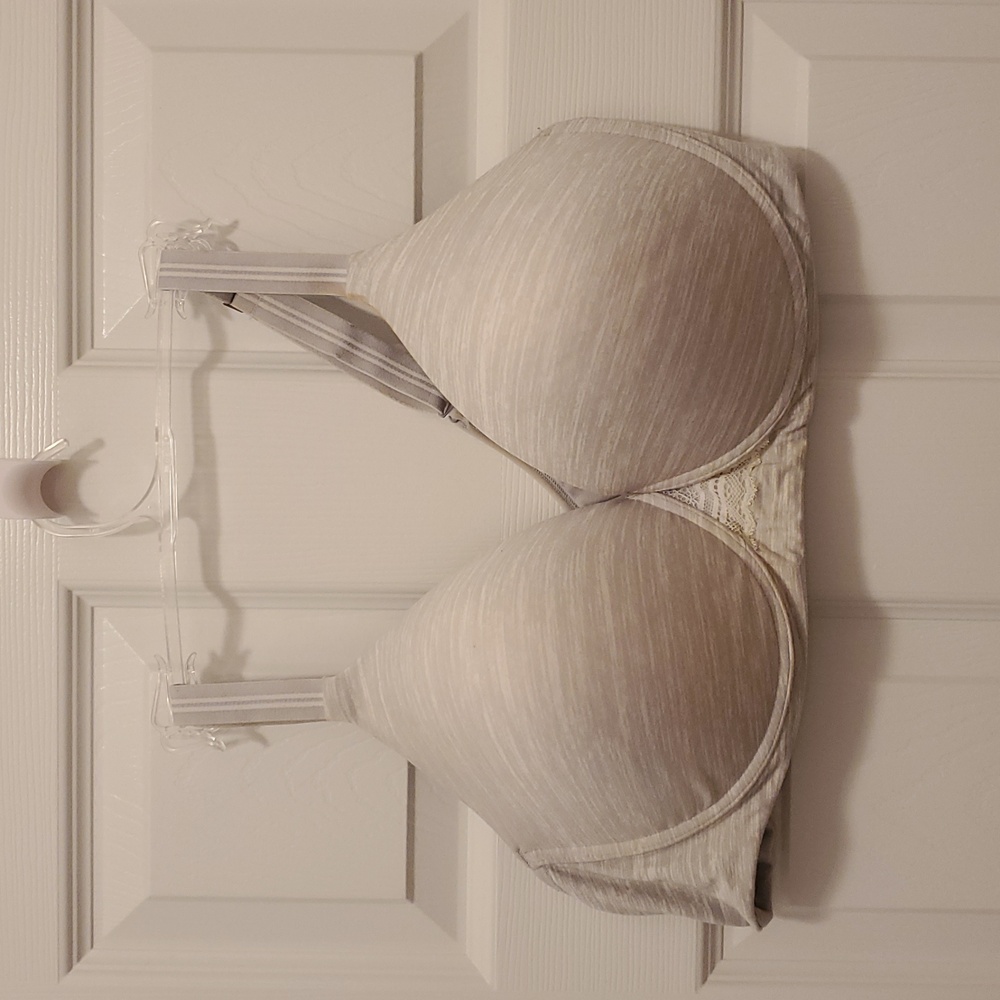 Hanes Ultimate T-Shirt Bra 🌻 2XL Heather Grey
